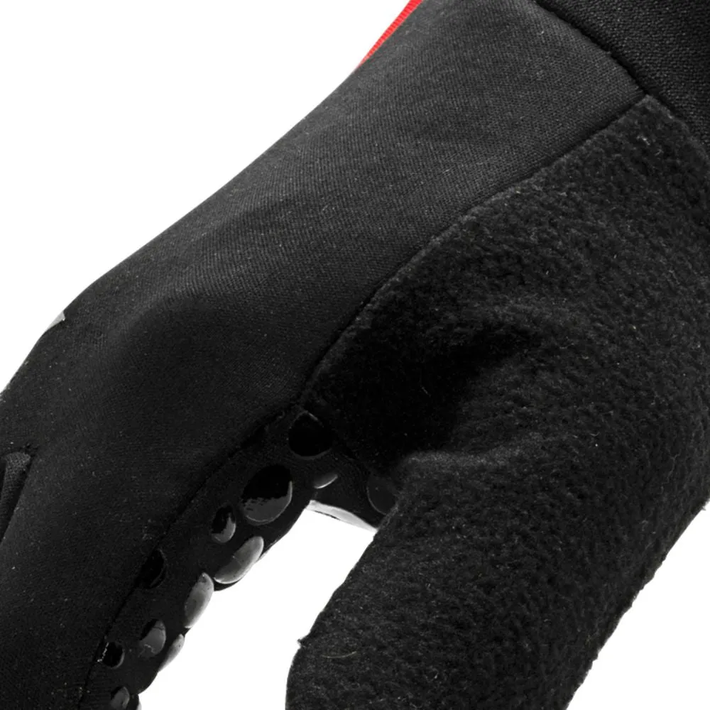 212 Performance TJG-0510 Silicone Palm Zipper Cuff Tundra Jogger Gloves, Large Black