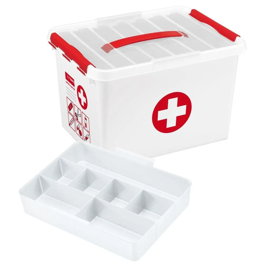 22L First Aid Box with Tray