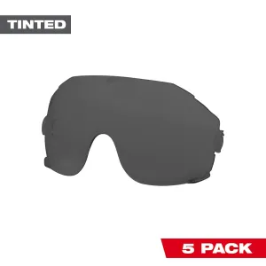 5pk Tinted Eye Visor Replacement Lenses