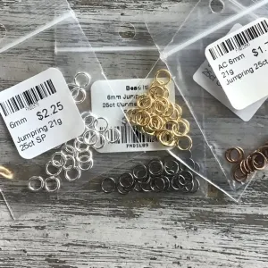 6mm Jumpring 21g 25ct