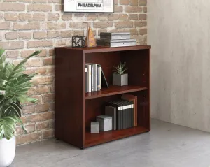 Affirm 2 Shelf Bookcase Classic Cherry