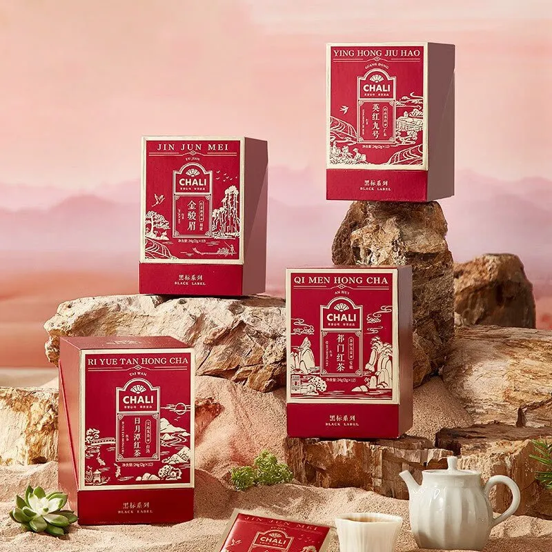 Black Label Black Tea Series - Ri Yue Tan Hong Cha 24g (12 Tea Bags)