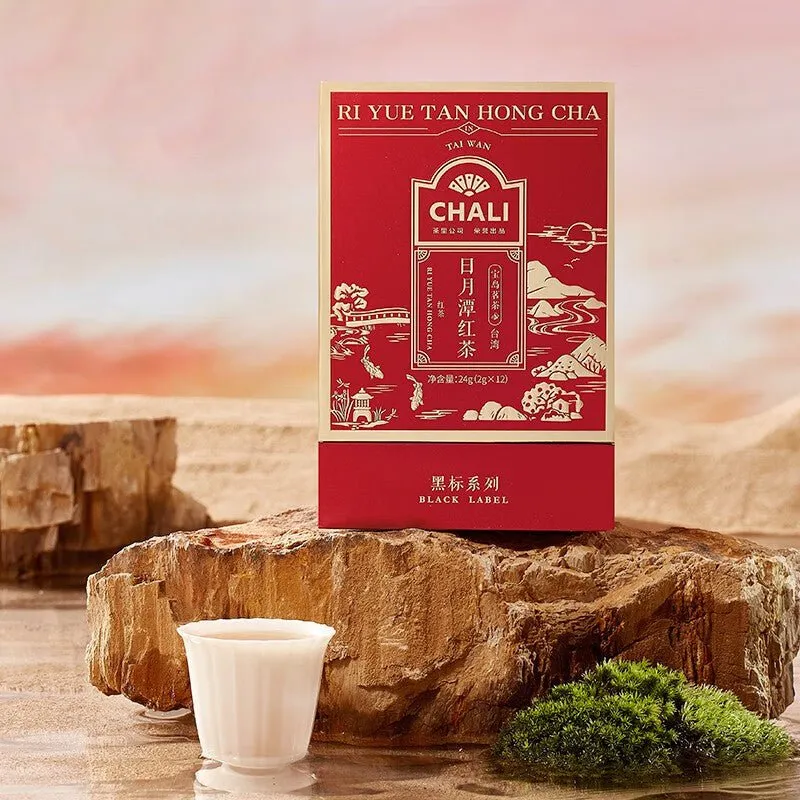 Black Label Black Tea Series - Ri Yue Tan Hong Cha 24g (12 Tea Bags)