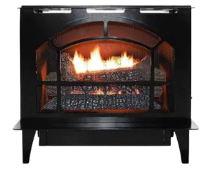 Buck Stove Townsend II 32,000 BTU's Vent Free Steel Series Gas Stove New