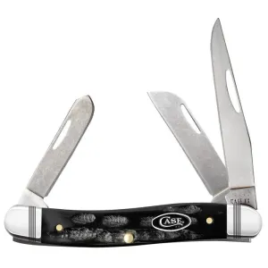 Case 65091 Buffalo Horn Jig Medium Stockman Knife