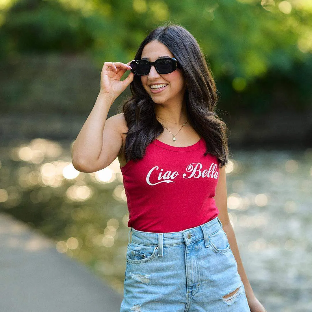 Ciao Bella Spaghetti Strap Tank