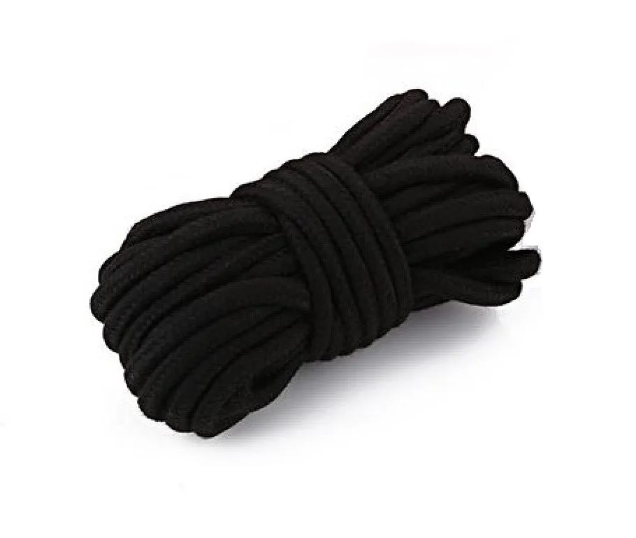 Cotton Rope - 35 feet (Black)