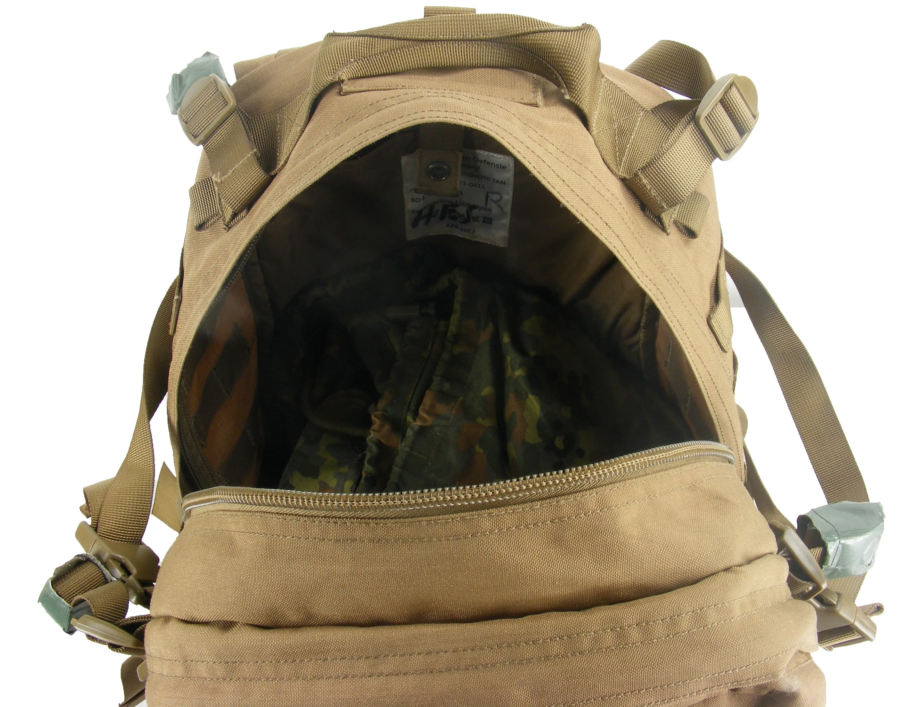 Dutch Army - 30 Litre Rucksack - Coyote - Mixed Grades