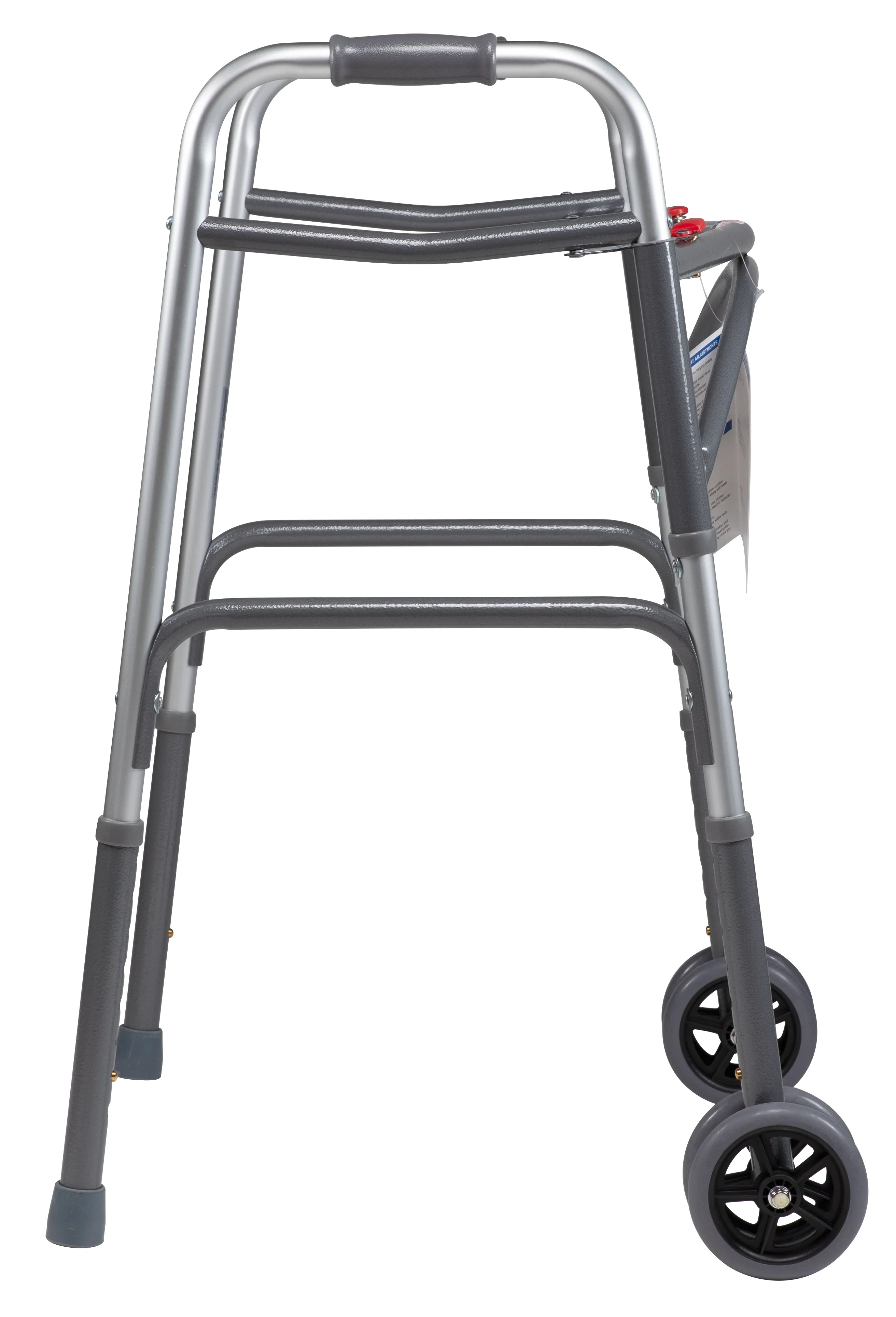 Dynarex - Heavy Duty Bariatric Walker with 5" Wheels