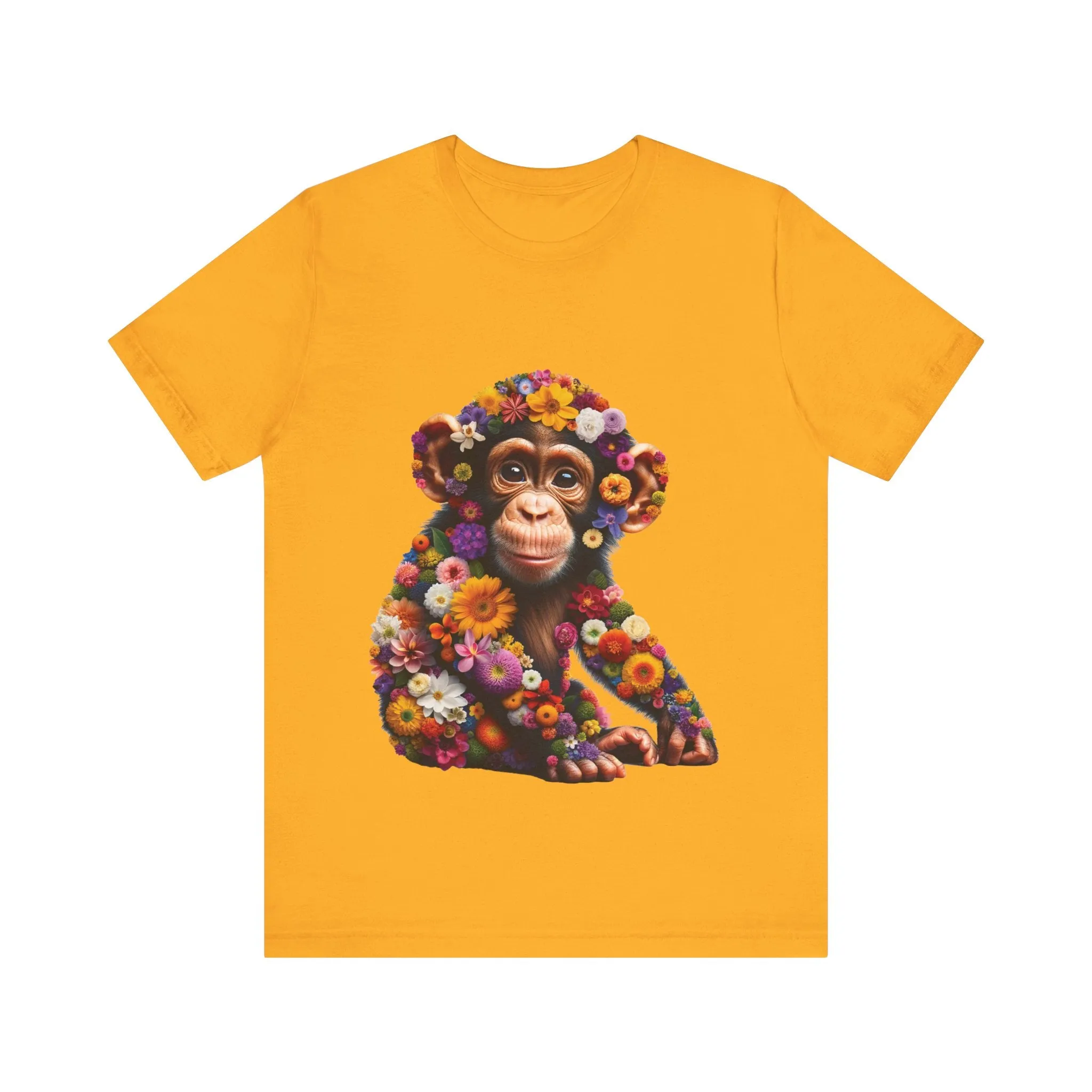 Floral Chimp T-shirt