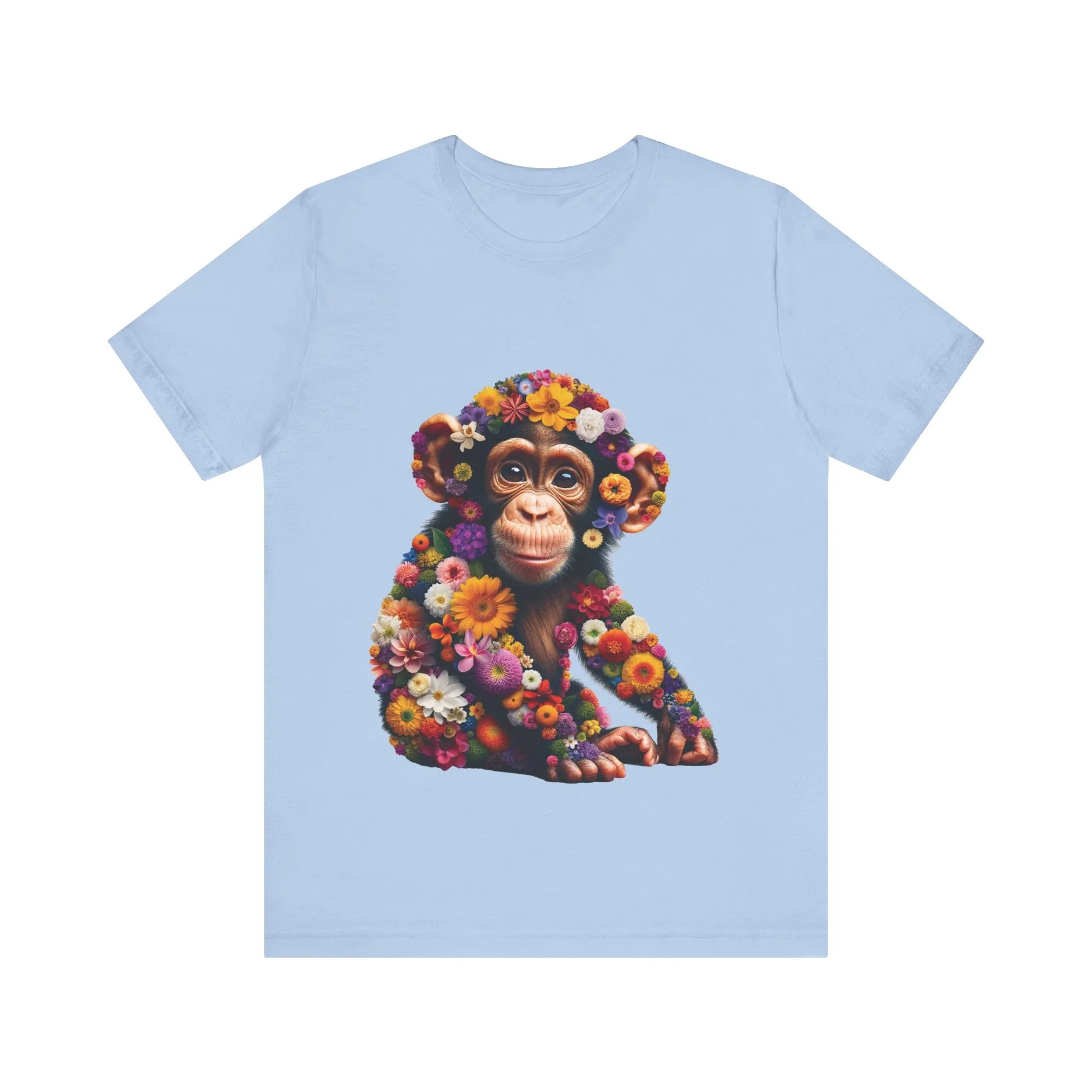 Floral Chimp T-shirt