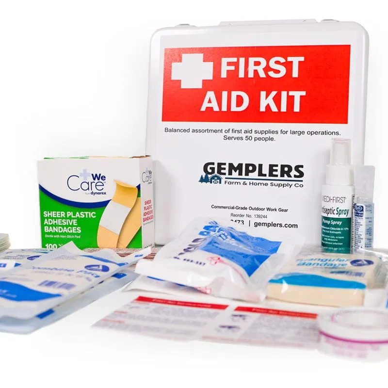 Gemplers 50 Person General First Aid Kit