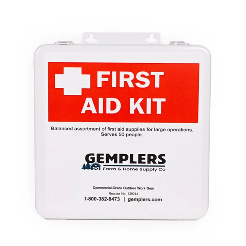 Gemplers 50 Person General First Aid Kit