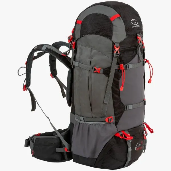 Highlander Ben Nevis 85L Rucksack - Black