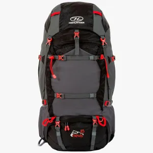 Highlander Ben Nevis 85L Rucksack - Black