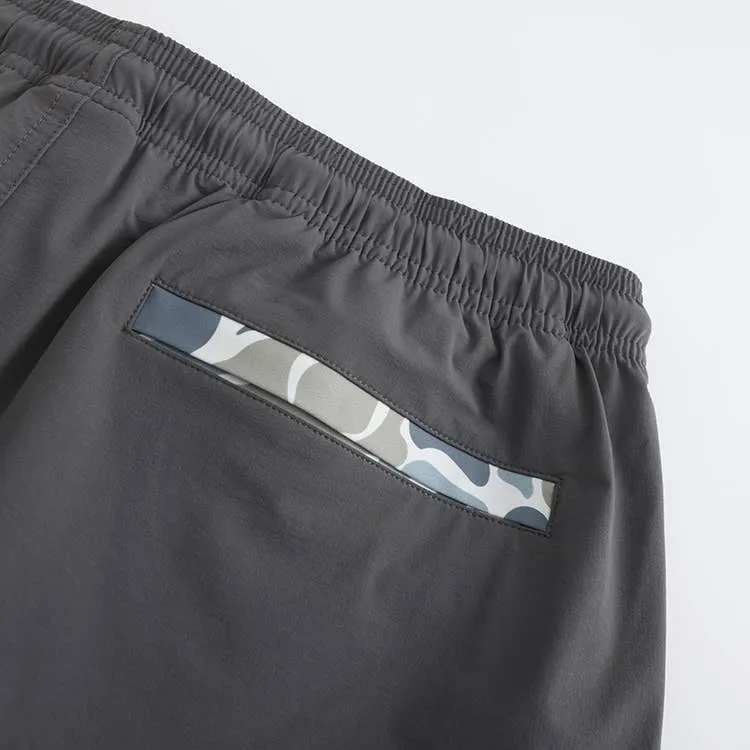 Honey Hole Outdoor Weekender Shorts in Grey