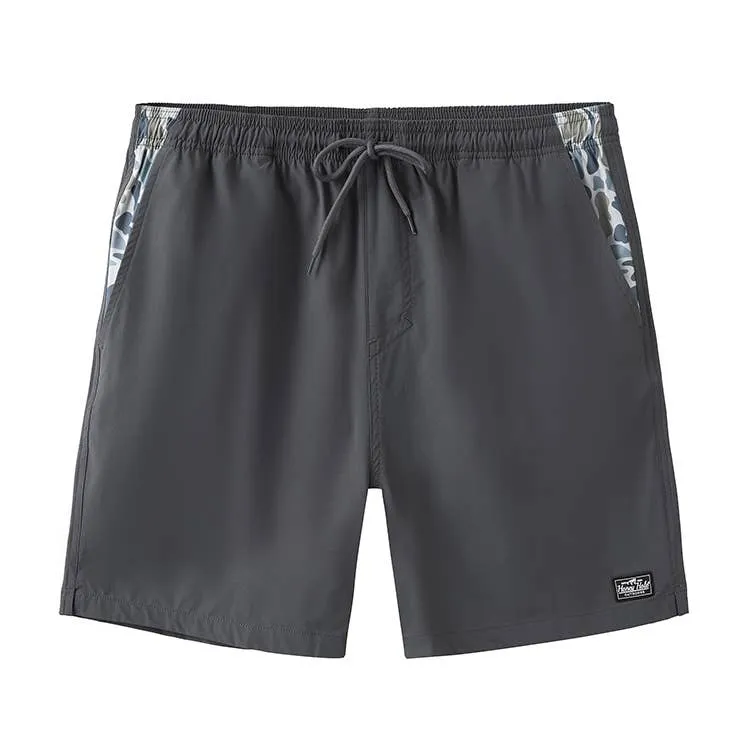 Honey Hole Outdoor Weekender Shorts in Grey