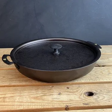 Netherton Oven Safe Spun Iron Chef's Prospector Casserole 11"