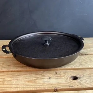 Netherton Oven Safe Spun Iron Chef's Prospector Casserole 11"