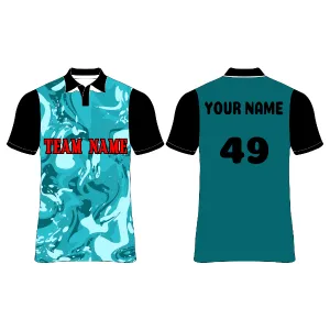 NEXT PRINT All Over Printed Customized Sublimation T-Shirt Unisex Sports Jersey Player Name & Number, Team Name.NP0080049