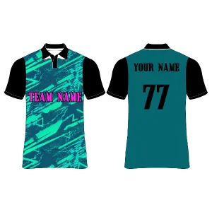 NEXT PRINT All Over Printed Customized Sublimation T-Shirt Unisex Sports Jersey Player Name & Number, Team Name.NP0080077