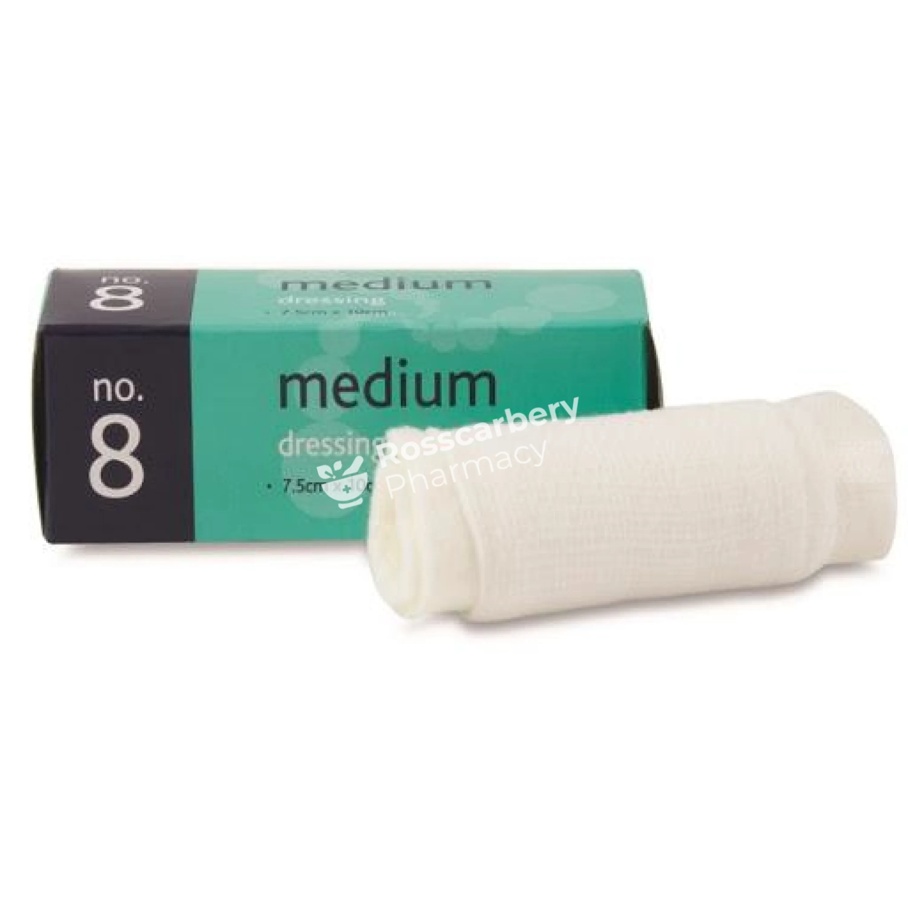 No. 8 Medium Sterile Wound Dressing 7.5cm X 10cm