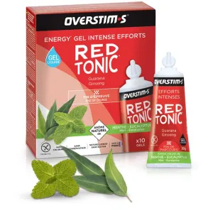 OVERSTIM.S Red Tonic Mint Eucalyptus Energy Gel