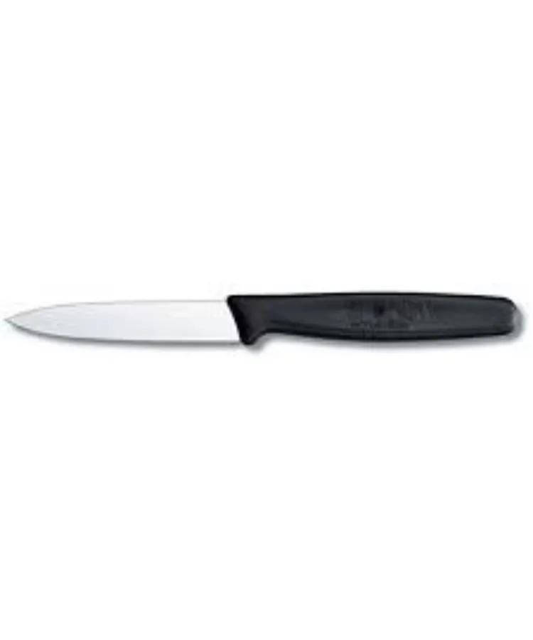 Paring Knife Straight BLACK 3.25"