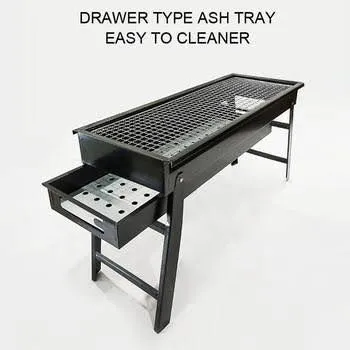 PORTABLE CHARCOAL BARBEQUE GRILL