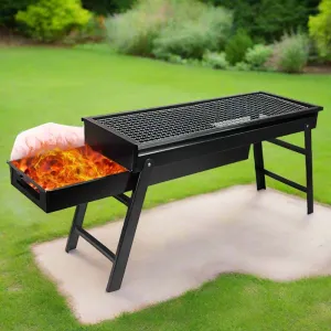 PORTABLE CHARCOAL BARBEQUE GRILL