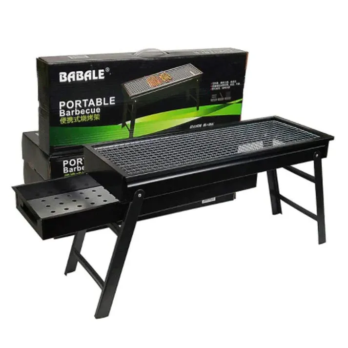 PORTABLE CHARCOAL BARBEQUE GRILL