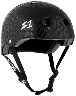 S1 Lifer Helmet - Black Leopard Matte - Hosoi Collab