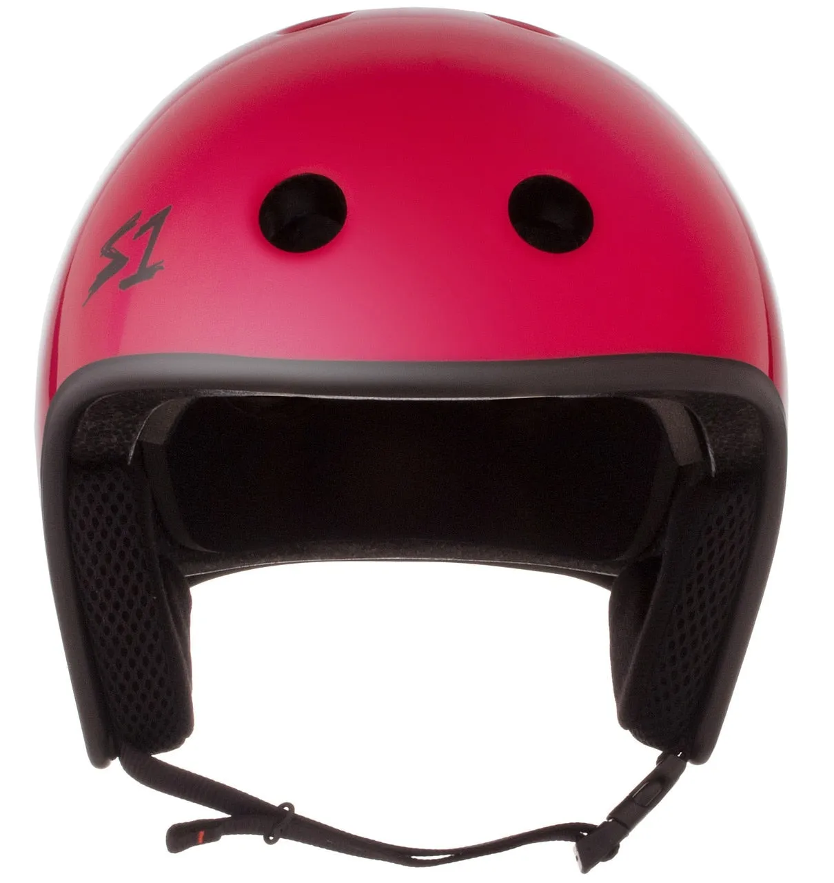 S1 Retro Lifer Helmet - Red Gloss