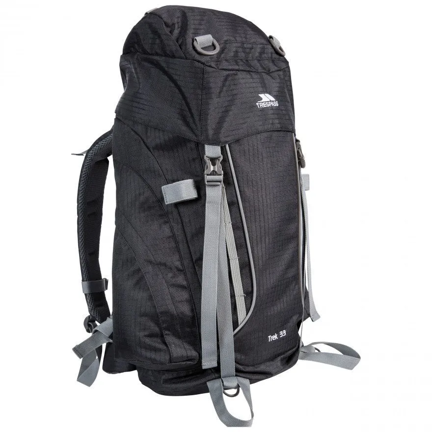 Trek 33 - 33 Litre Rucksack - Ash X (Black)