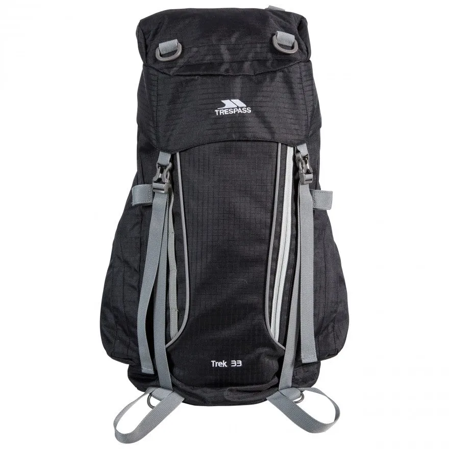 Trek 33 - 33 Litre Rucksack - Ash X (Black)