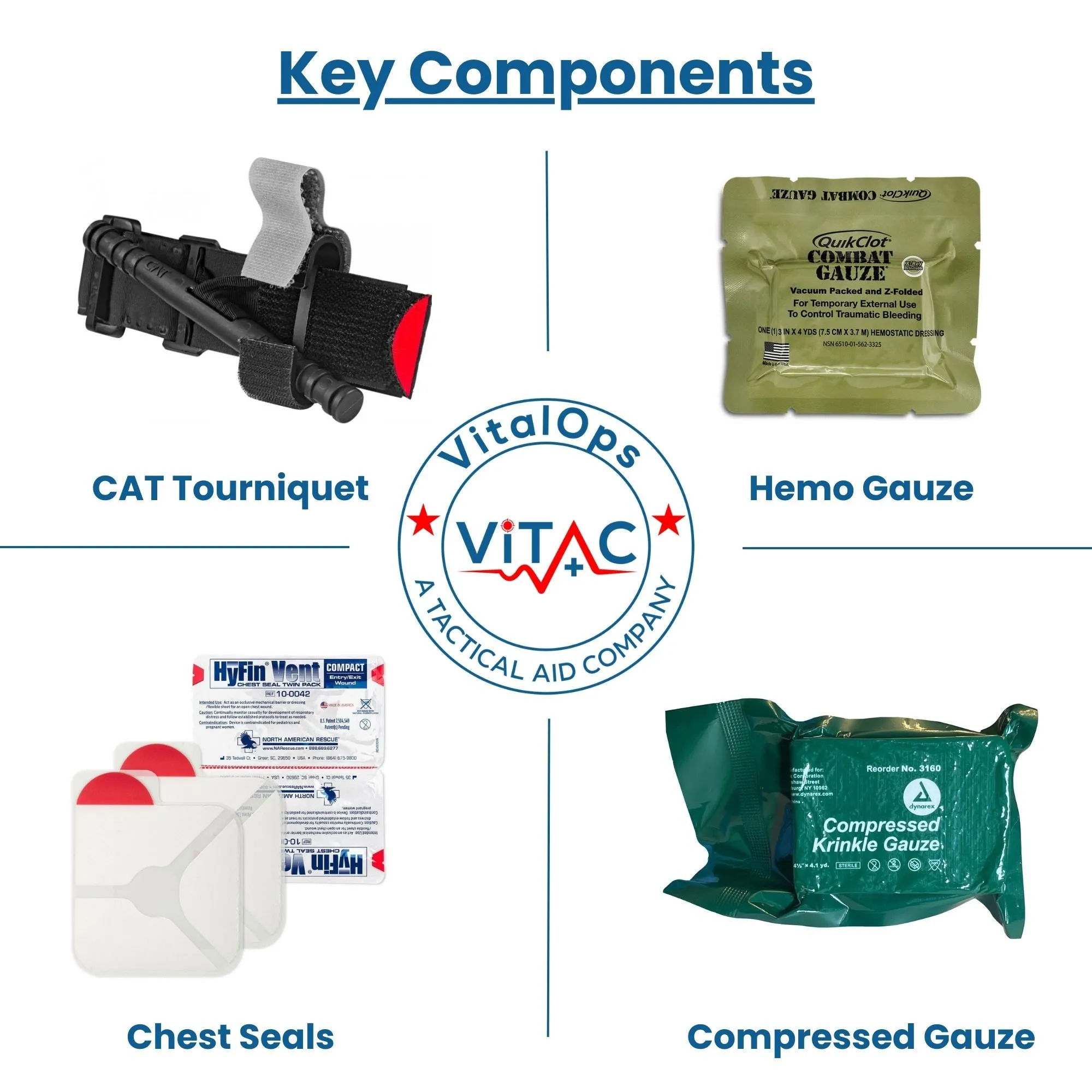 ViTAC Range Essentials First Aid Kit